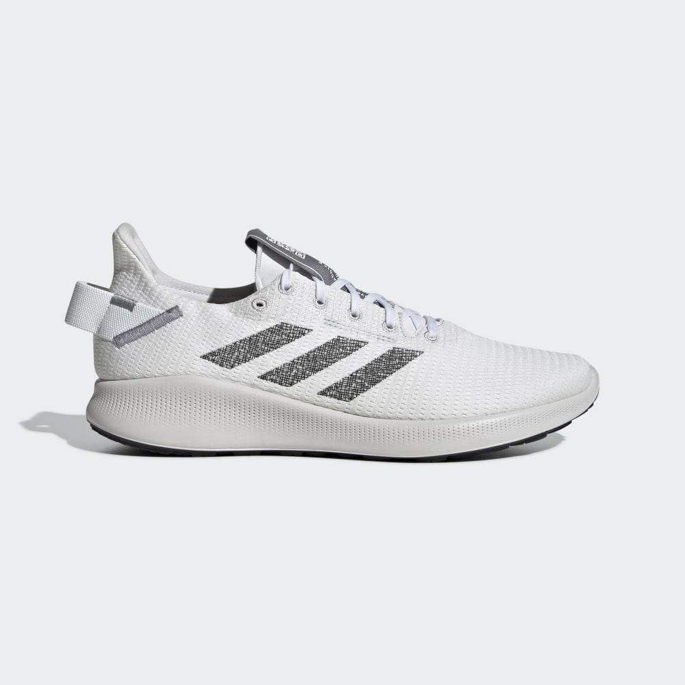 Adidasi Alergare Adidas Sensebounce+ Street Barbati Romania - Albi/Negrii/Gri G27273